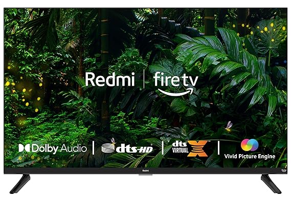 Open Box Unused Redmi 80 cm 32 inches F Series HD Ready Smart LED Fire TV L32R8-FVIN Black