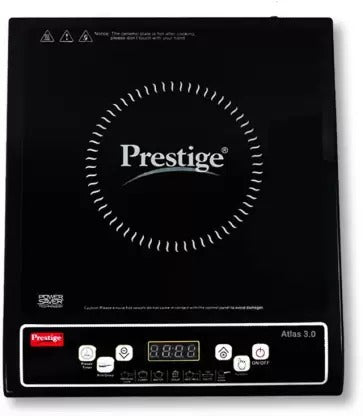 Open Box,Unused Prestige Atlas 3.0 Induction Cooktop Black Push Button