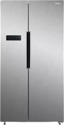 Whirlpool 537 L Frost Free Side by Side Refrigerator Grey WS SBS 537 STEELSH