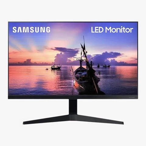 Open Box Unused Samsung IPS, Bezel Less, Flat, Flicker Free 1920 x 1080 Pixels LED Monitor-(Dark Blue Gray, 60.4 cm, 75 Hz) LF24T350FHWXXL