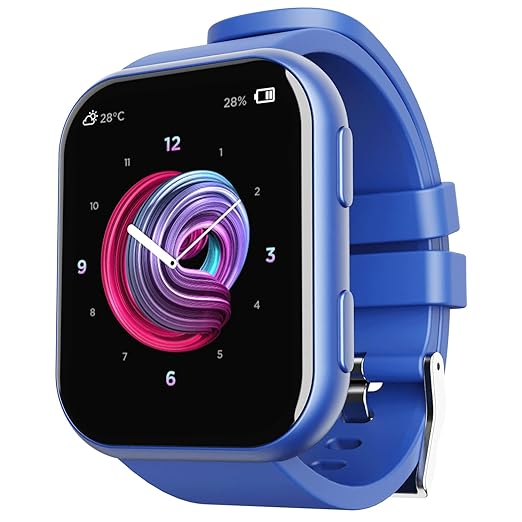 Open Box, Unused Boat Blaze Smart Watch with 1.75” HD Display Fast Charge Apollo 3 Blue Plus Processor