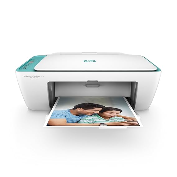 Open Box Unuse HP DeskJet 2677 All-in-One Printer (White) with Voice-Activated Printing Works with Alexa and Google Assistant