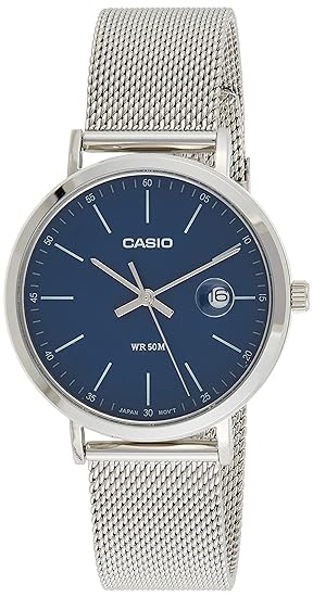 Casio Enticer Men Analog Blue Dial Watch-A1828