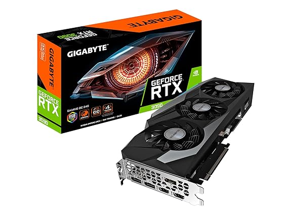 Used Gigabyte GeForce RTX 3090 GAMING OC 24GB GV-N3090GAMING OC-24GD Graphics Card