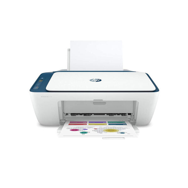 Open Box Unuse HP Deskjet 2723 WiFi Colour Printer, Scanner and Copier for Home/Small Office, Dual-Band Wi-Fi, Voice Activated Printing