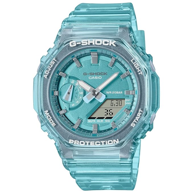 Casio g store shock blue dial