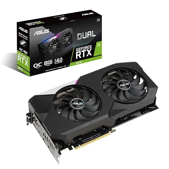 Used Asus GeForce RTX 3070 8GB GDDR6 Graphics Card