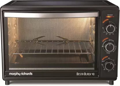 Open Box, Unused Morphy Richards 40-litre Besta Black 40 Oven Toaster Grill OTG