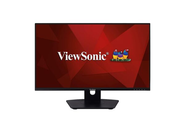 Open Box Unused ViewSonic VX2480-2K-SHD 24 inch QHD Resolution SuperClear IPS Technology Entertainment Monitor (75 Hz Refresh Rate, HDMI, DP Port, in-Built Cable Mana