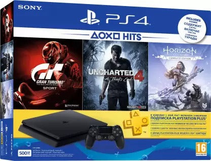 Open Box, Unused Sony PlayStation (PS4) Slim 500 GB with