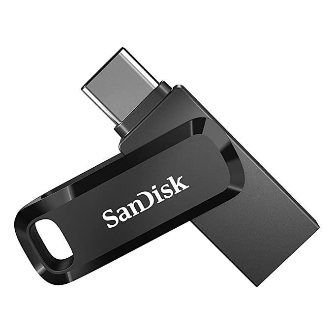 Open Box, Unused SanDisk Ultra Dual Drive Go USB Type C Pendrive for Mobile Black 128 GB 5Y SDDDC3-128G-I35