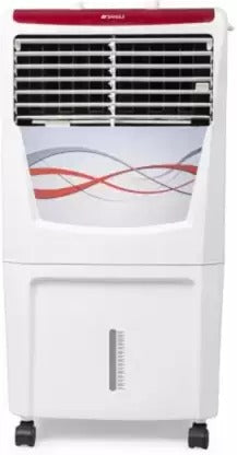 Open Box, Unused Sansui 37 L Room/Personal Air Cooler White Red, Zephyr 37