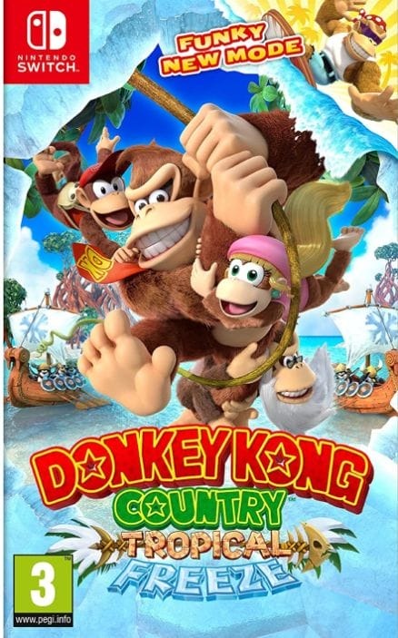Used Donkey Kong Country Tropical Freeze Nintendo Switch