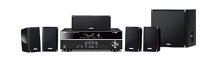 Open Box, Unused Yamaha YHT-1840 4K Ultra HD 5.1-Channel Home Theater System with Dolby and DTS Black