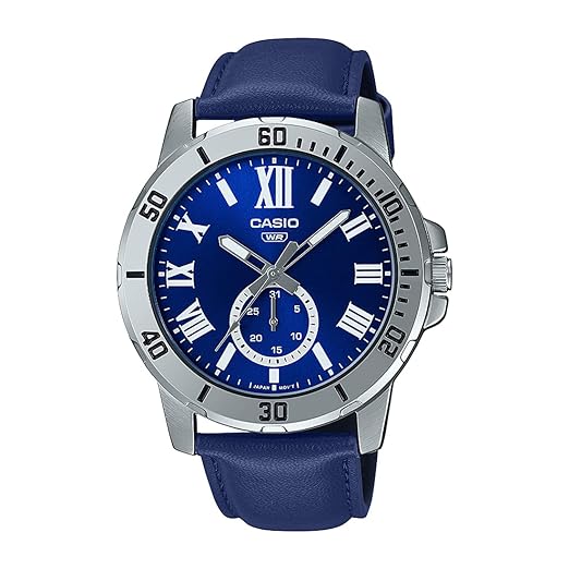 Casio Enticer Men Analog Blue Dial Watch MTP-VD200L-2BUDF - A2073