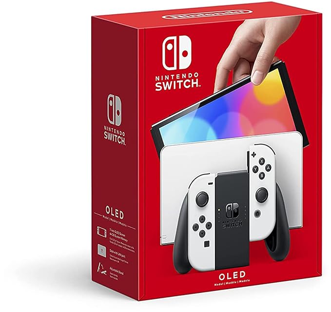 Used Nintendo Switch OLED Model White Joy-Con