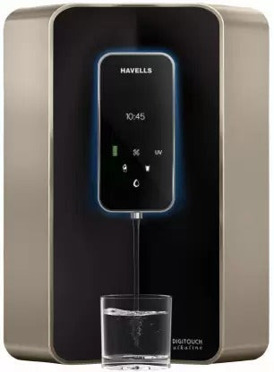 Open Box, Unused Havells Digitouch Alkaline 6 L RO + UV + UF + TDS Water Purifier 8 Stages