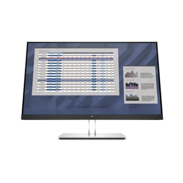 Open Box Unused HP E27 G4 27-inch Full HD Anti-Glare IPS Monitor with Low Blue Light Mode and On-Screen Control