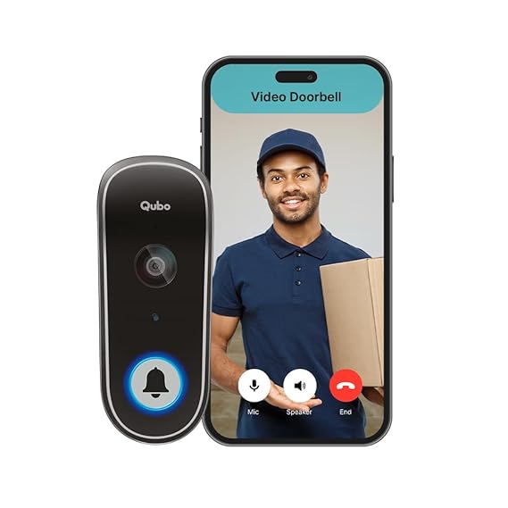 Open Box, Unused Qubo Smart WiFi Video Doorbell from Hero
