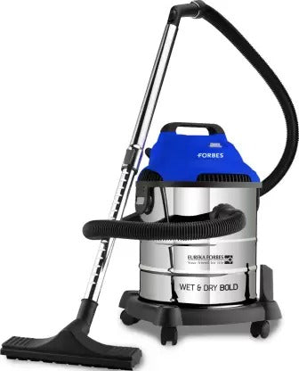 Open Box Unused Eureka Forbes Bold Wet and Dry Vacuum Cleaner Blue Silver Black