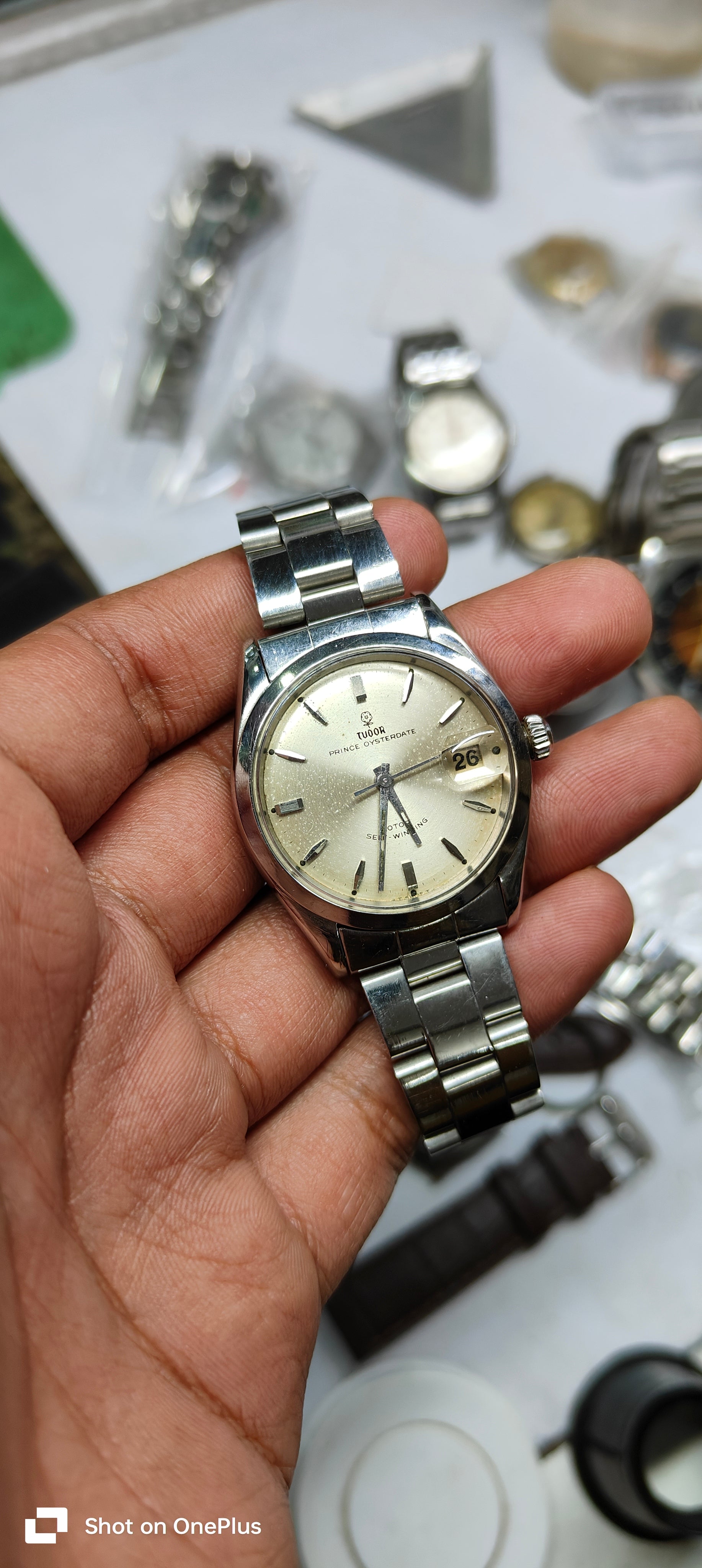Vintage Tudor Rolex Prince Oyster Date 1960's Automatic