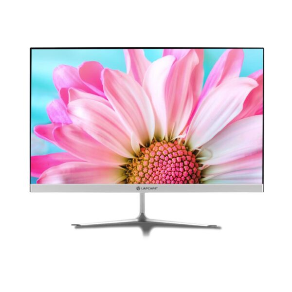 Open Box Unused Lapcare LED Monitor LM22WHD – 22″ (54.61CM) with FHD Display 1920 X 1080 Flick Free & 60hz, 16:9 Aspect Ratio, Response 5ms Frameless Body Metal