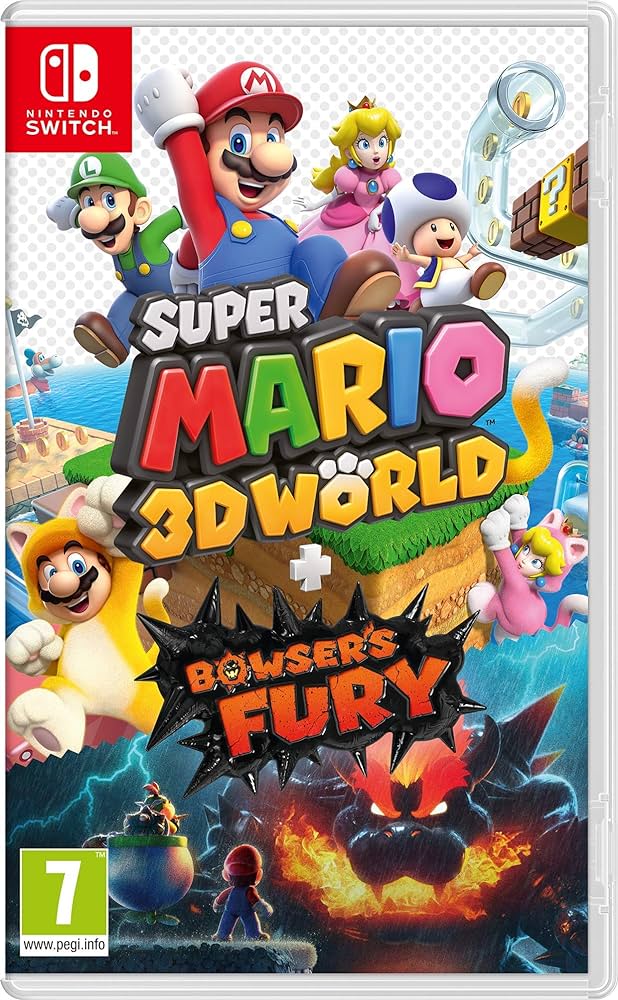 Used Super Mario 3D World + Browsers Fury Nintendo Switch