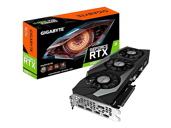 Used Gigabyte GeForce RTX 3080Ti Gaming OC 12GB GV-N308TGAMING OC-12GD Graphics Card