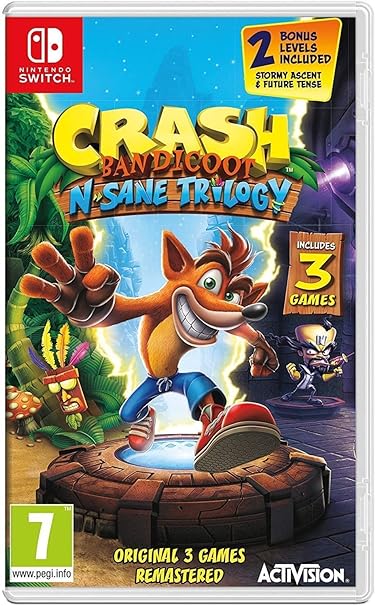 Used Crash Bandicoot N Sane Trilogy Nintendo Switch