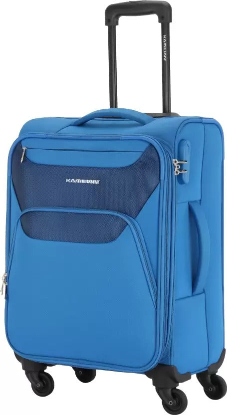 Open Box Unused Kamiliant by American Tourister Medium Check-in Suitcase 69 Cmkam Bali Sp 69cm Ry Blue