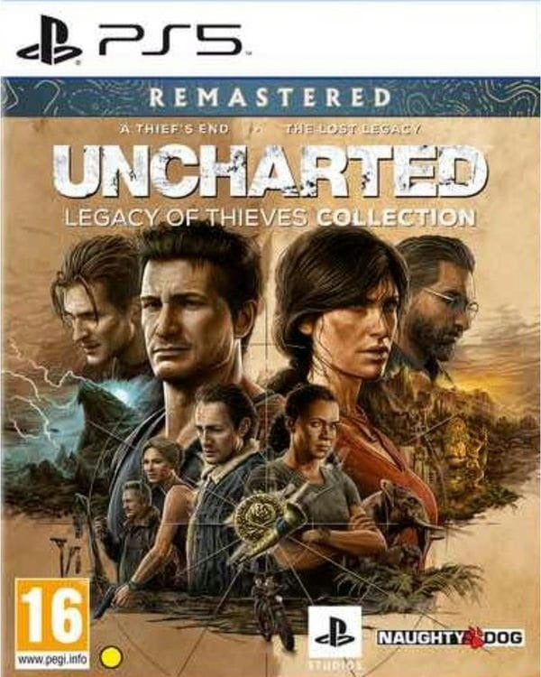 Used Uncharted Legacy of Thieves Collection PS5