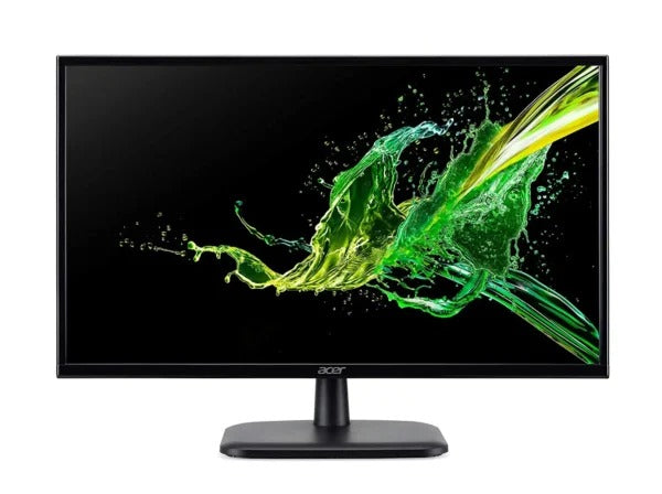 Open Box Unused Acer EK240Y H 23.8 Inch (60.4 cm) Full HD (1920×1080) VA Panel LCD Monitor with LED Back Light I 1 MS VRB, 100Hz Refresh Rate I 250 Nits I HDMI & VGA Ports with HDMI Cable I Eye Care Features Black