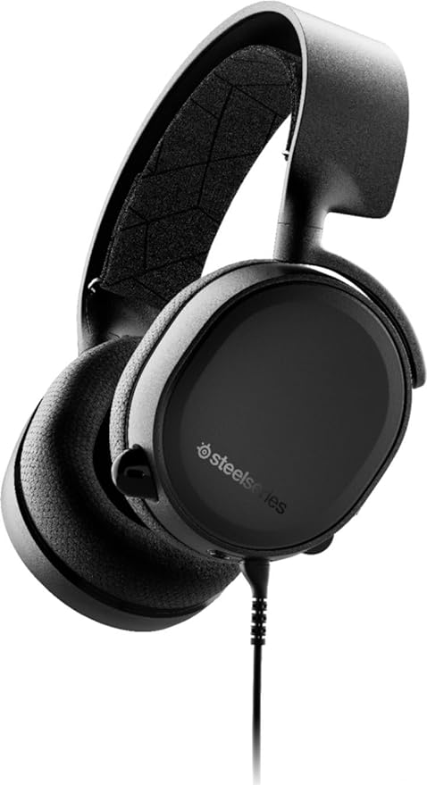 Used SteelSeries Arctis 3 Black Gaming Headset PS5, PS4, Xbox Series, Xbox One, Nintendo Switch, PC