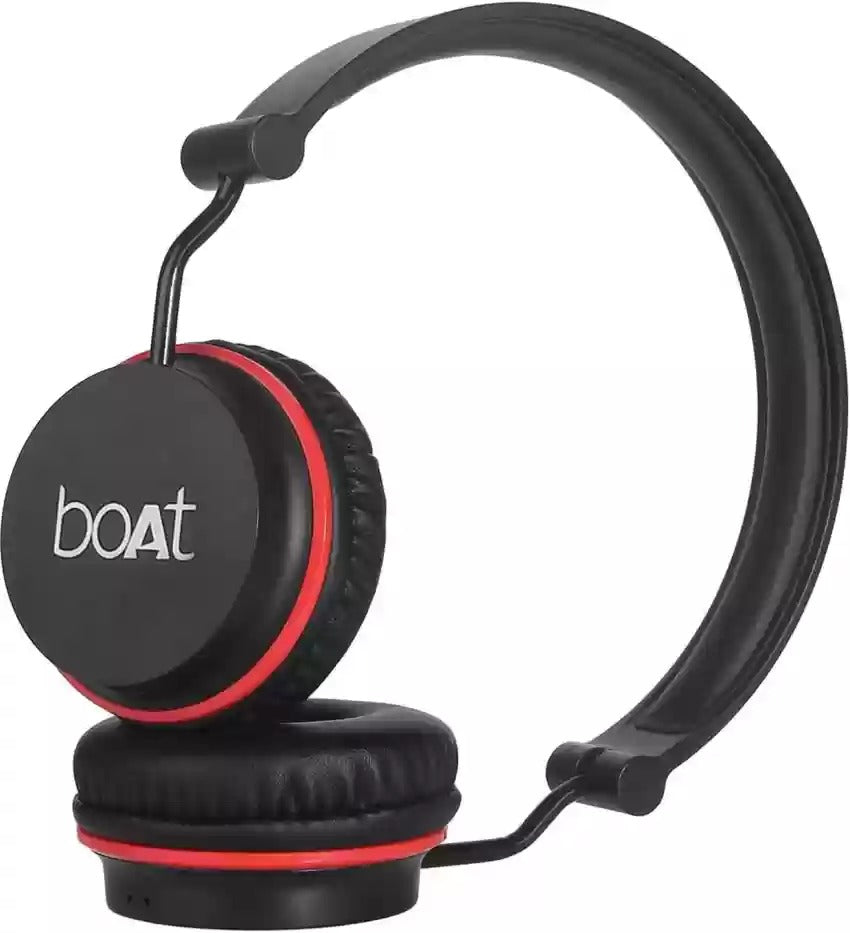 Open Box, Unused boAt Rockerz 400 Bluetooth Gaming Headset Red Black