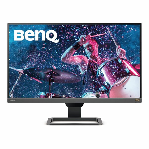 Open Box Unused BenQ EW2780Q 27-Inch 2K QHD HDRi Entertainment Monitor, IPS, HDMI, DP, 2560×1440, sRGB 99%, Built-in Speakers, Anti-Glare, Flicker-Free, Bez