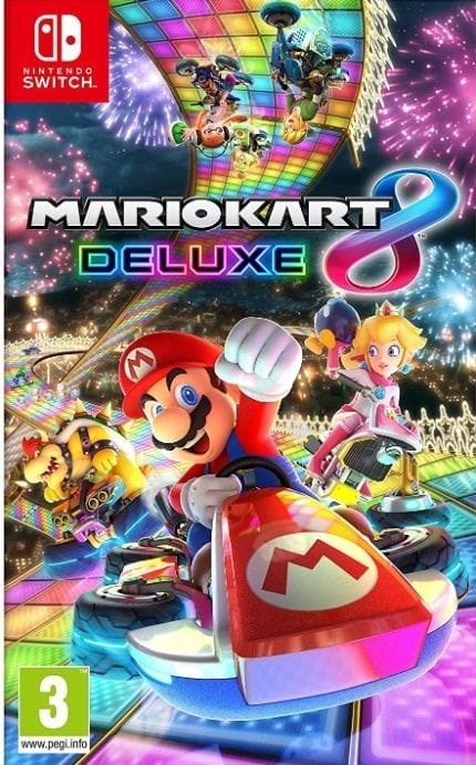 Used Mario Kart 8 Deluxe No Box and Art Cover Nintendo Switch