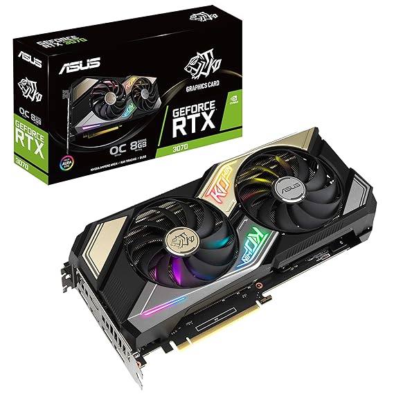 Used Asus Ko GeForce RTX 3070 V2 OC Edition 8GB GDDR6 KO-RTX3070-O8G-V2-GAMING Graphics Card