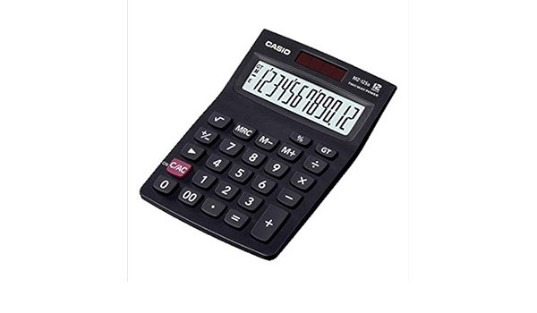 Open Box Unused Casio MZ-12SA Desktop Basic Calculator 12 Digit Pack of 4