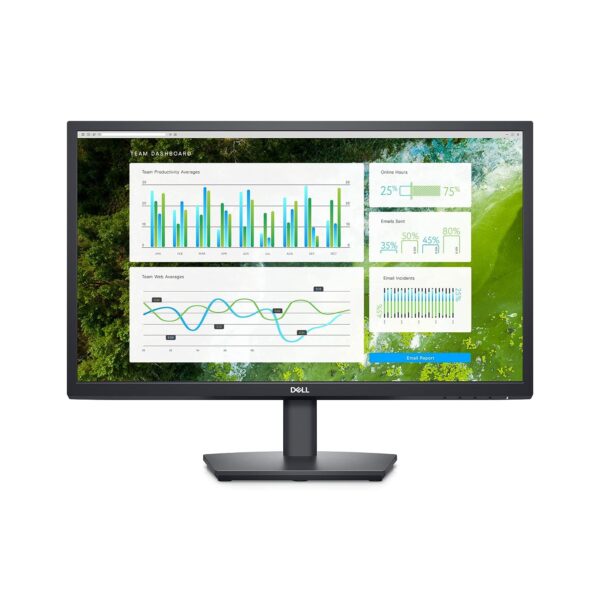 Open Box Unused Dell 24″ (60.96 cm) Monitor FHD (1080P) 1920 X 1080 Pixels at 60 Hz, IPS Panel, HDMI, LED, DP & VGA Port, Height Adjustable and Inbuilt Speaker E2422H
