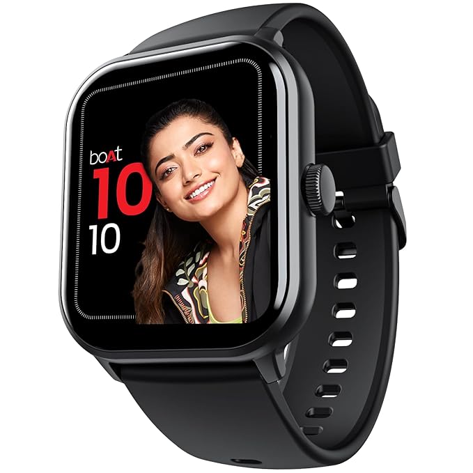 Open Box, Unused Boat Wave Edge Smart Watch with 1.85" HD Display Advanced Bluetooth Calling Chip
