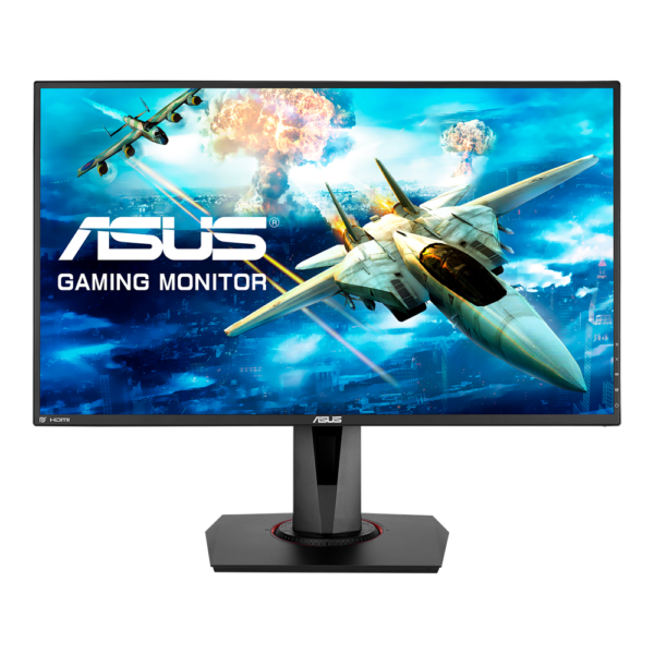 Open Box Unused Asus 27-inch Full HD (1920×1080) Nvidia G-SYNC Compatible Esports Gaming Monitor, 0.5ms, Up to 165 Hz, DP, HDMI, DVI, FreeSync, Low Blue Light Flicke