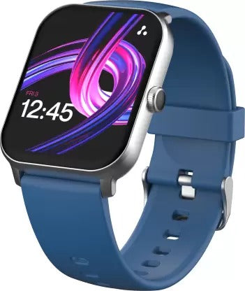 Open Box, Unused Ambrane Wise Eon Pro1.85 lucid display with BT calling Smartwatch Blue Strap Regular