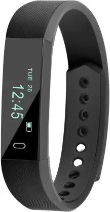 Open Box, Unused Ambrane AFB-29 Fitness Smart Band Black Strap Size Free Pack of 2