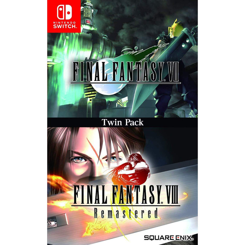 Used Final Fantasy VII & VIII Remastered Twin Pack Nintendo Switch