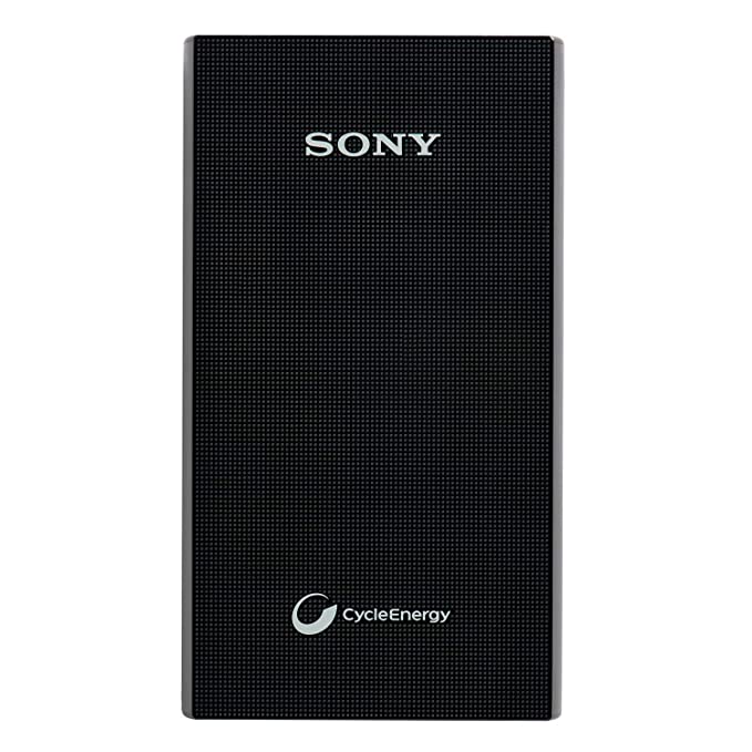 Sony CP-E6 5800mAH Lithium-Polymer Power Bank Black Pack of 3