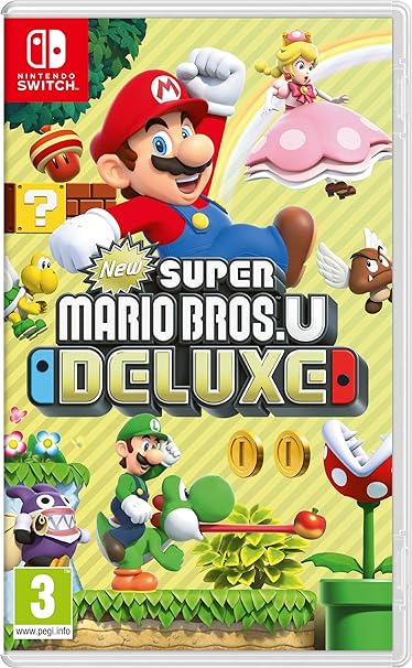 Used New Super Mario Bros U Deluxe Nintendo Switch