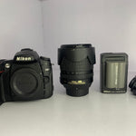 Load image into Gallery viewer, Used Nikon D90 DSLR Camera (Body with AF-S 18-105 mm VR Lens Black
