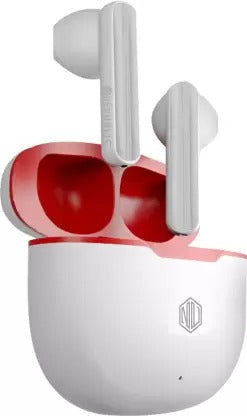 Open Box, Unused Nu Republic Rush X5 Bluetooth Headset White Red True Wireless