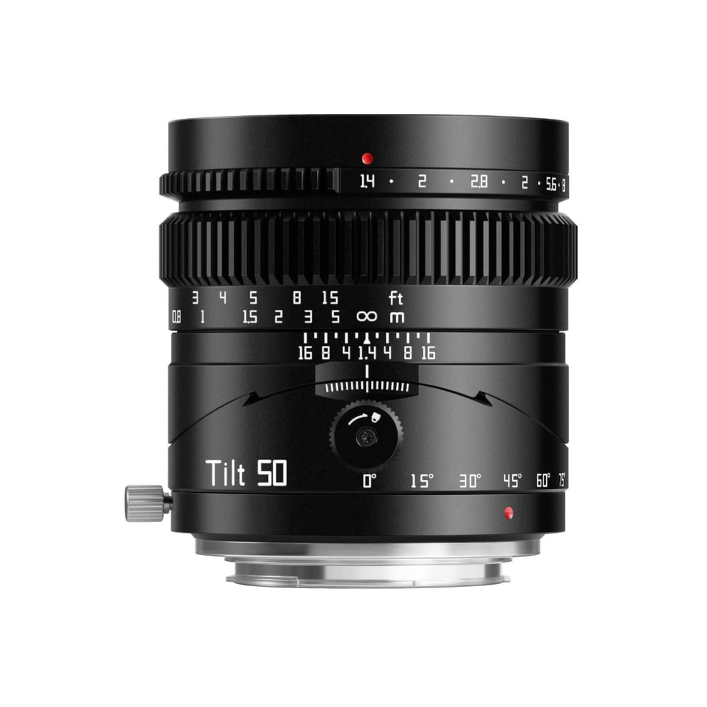 TTArtisan 50mm f/1.4 TILT Lens for Sony E Full Frame Black