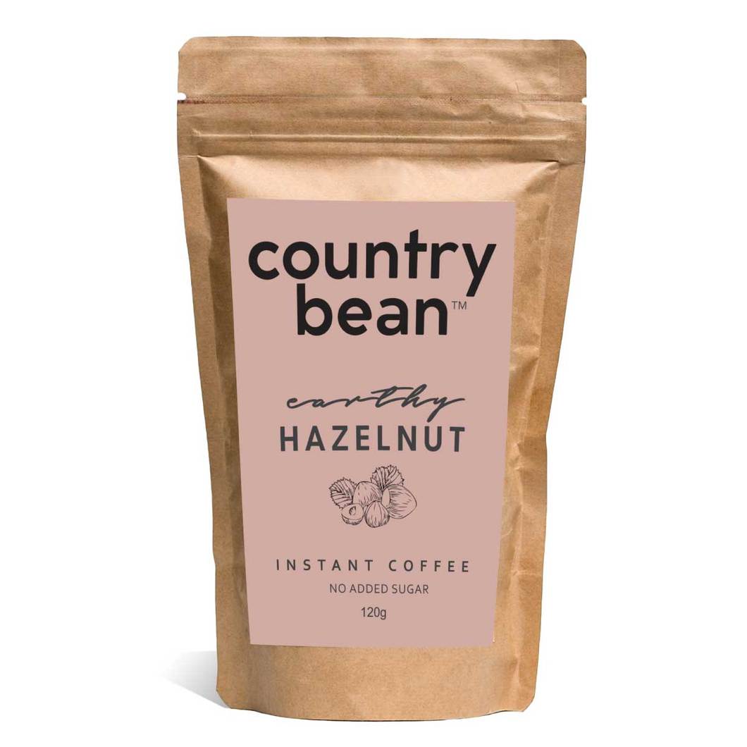 Country Bean Hazelnut Instant Coffee 120g 